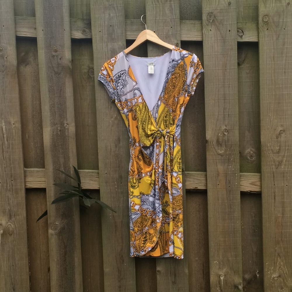 Caché wrap Dress - Picture 1 of 7